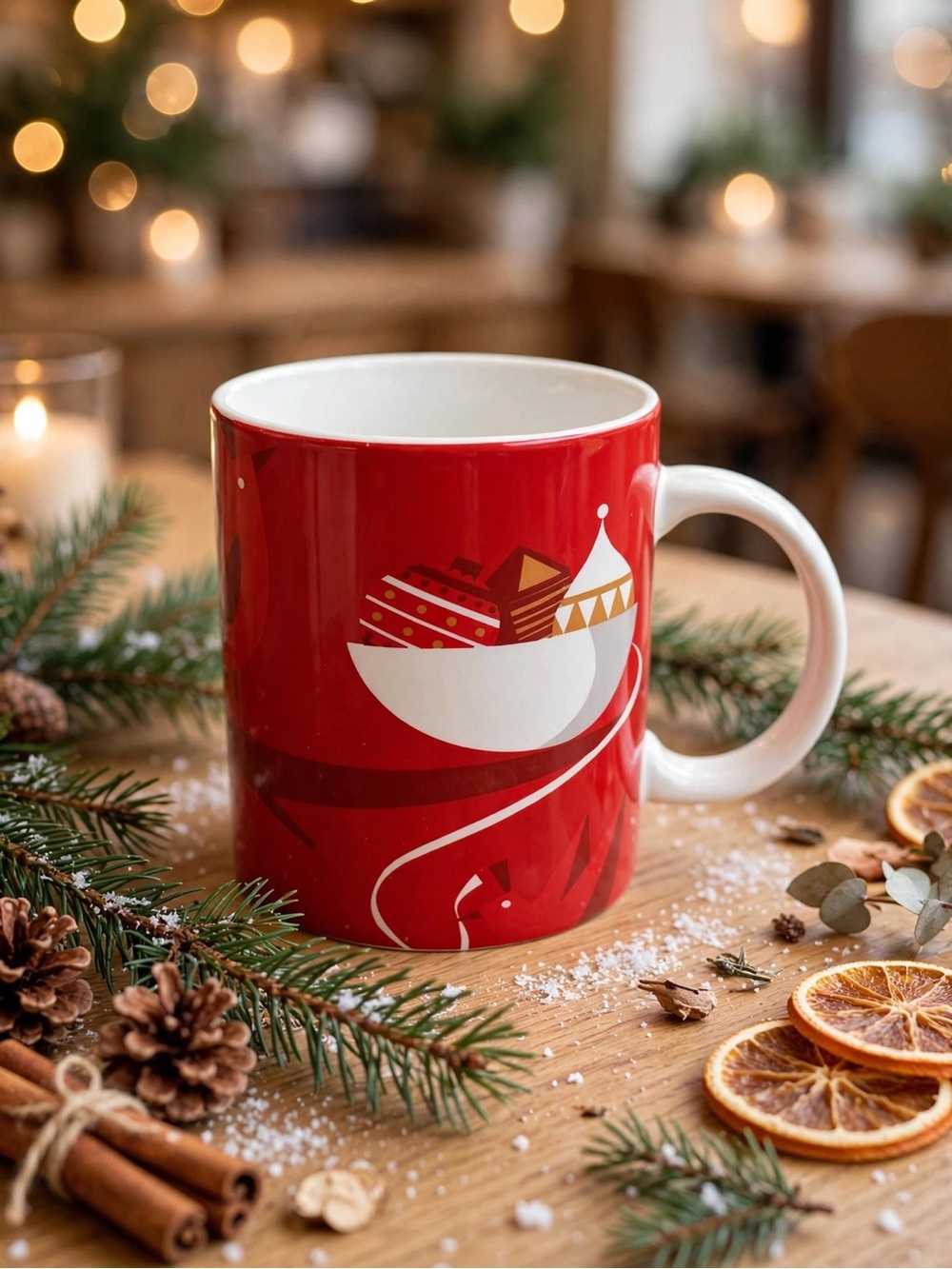 Starbucks Holiday Ornaments Mug